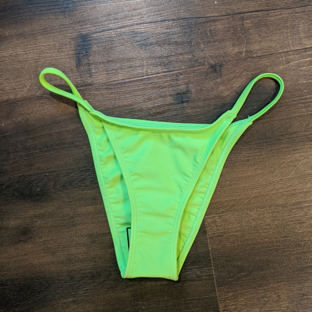 Minimale Animale Rio Neon Lime Green Brief